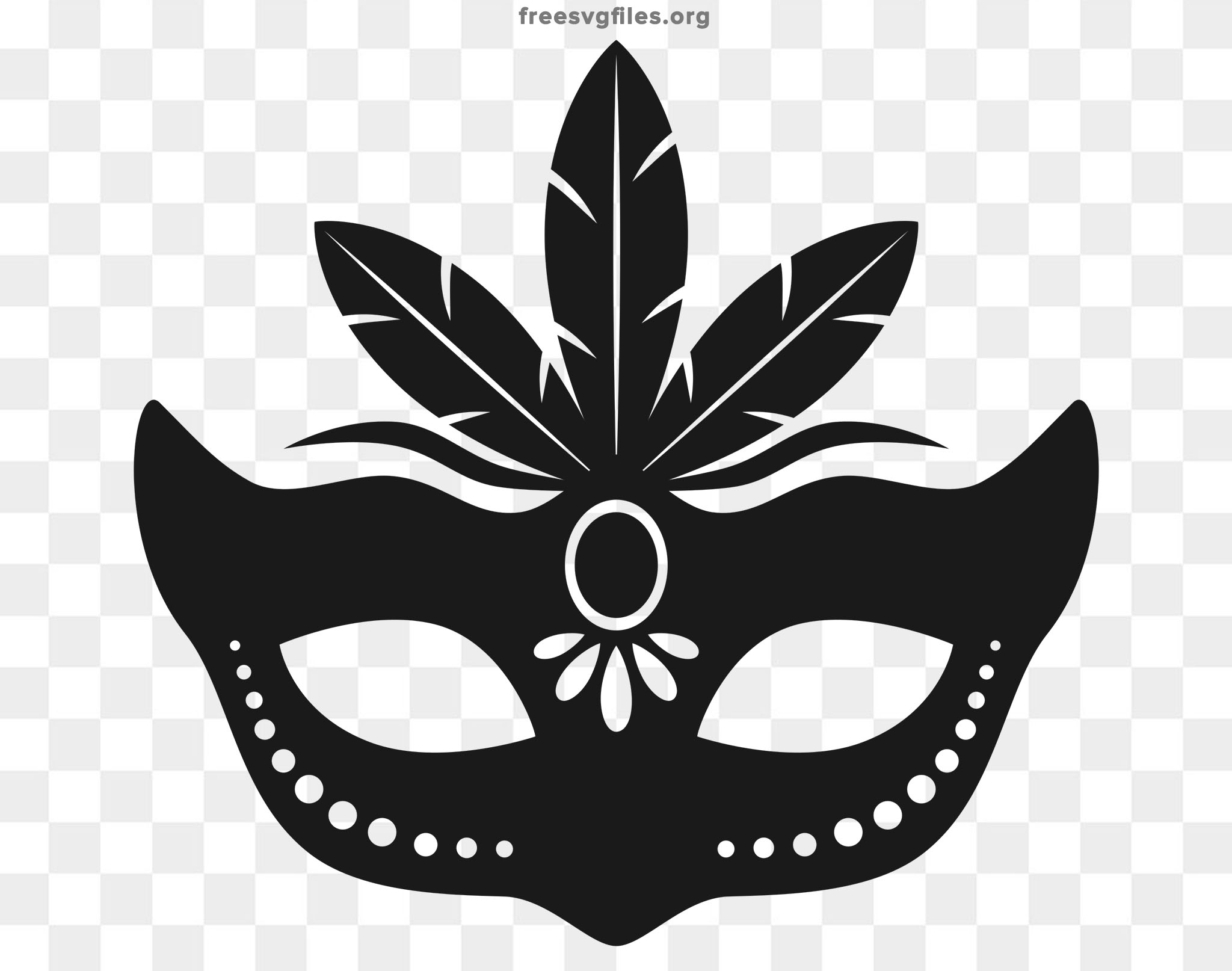 Free Carnival Mask Vector Svg Download for Free