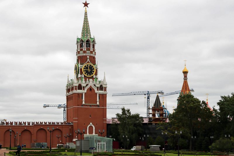 Kremlin clock tower