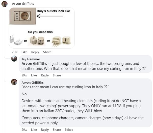 What Kind of Power Adapter Do You Need in Rome, Italy