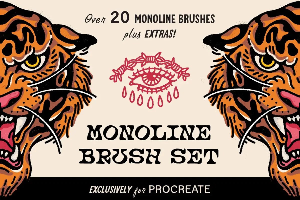 11 Free Procreate Nature Brush Set Free UI Resources