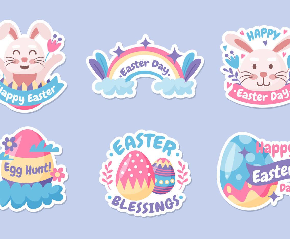 Easter General Sticker Set