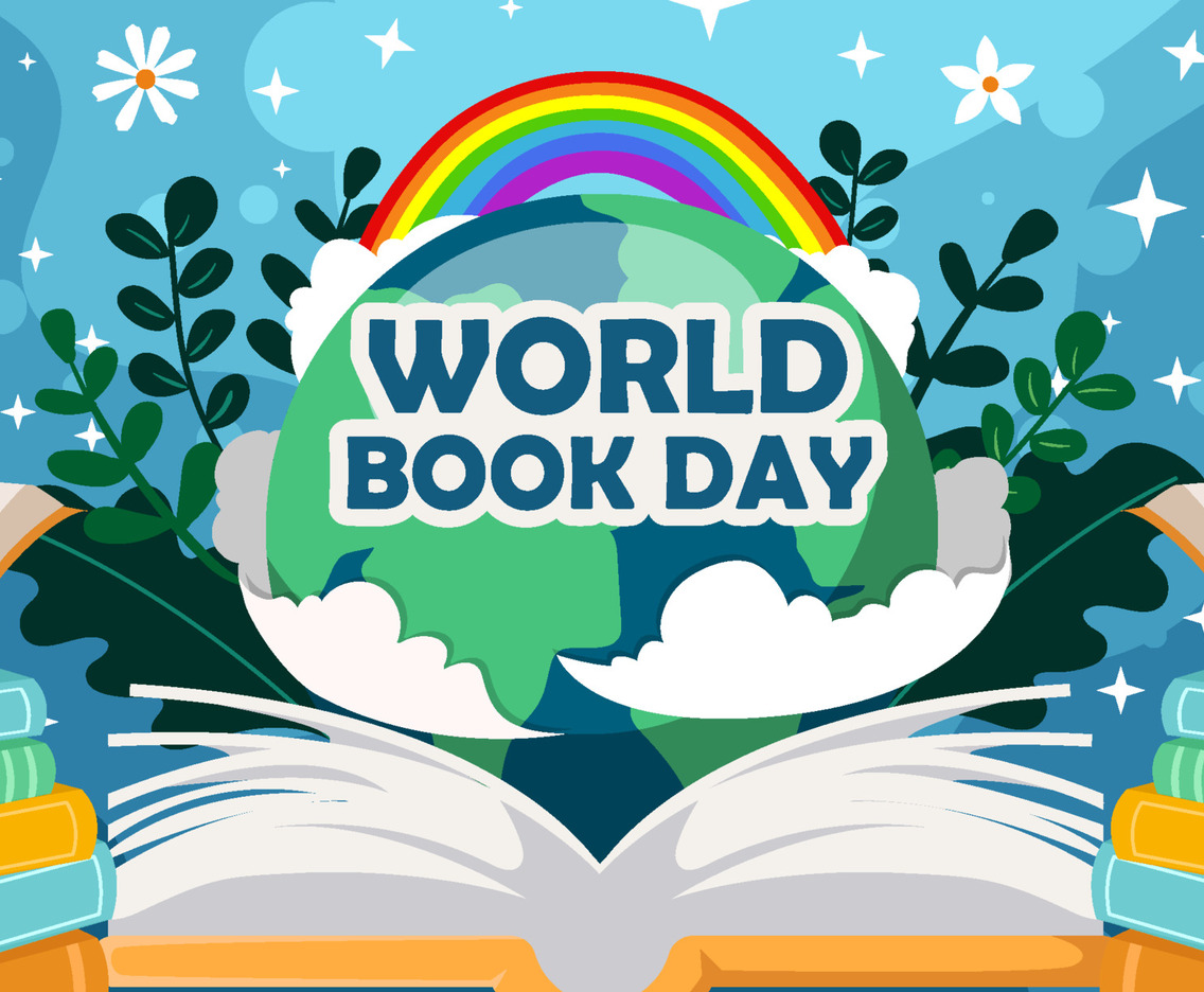 World Books Day Background