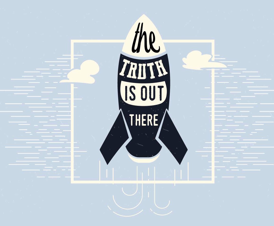 Truth is Out There Vector FreeVectors