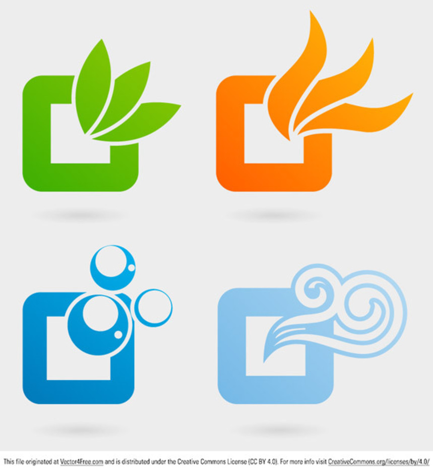 Nature Elements Logos
