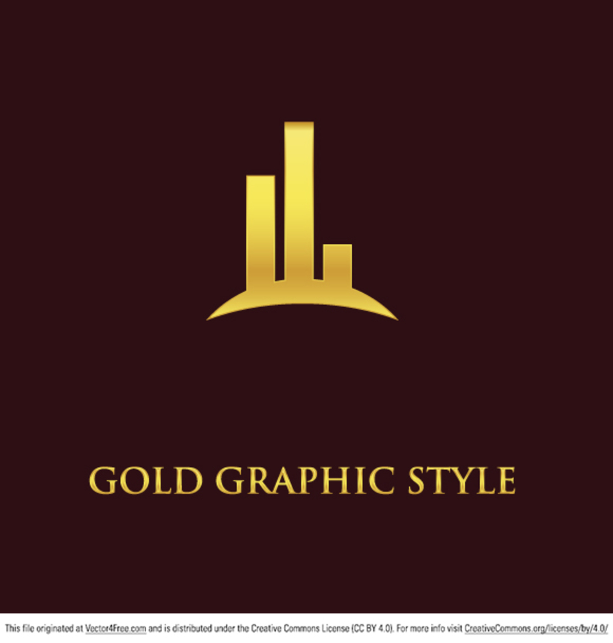 Free Gold Graphic Logo Vector