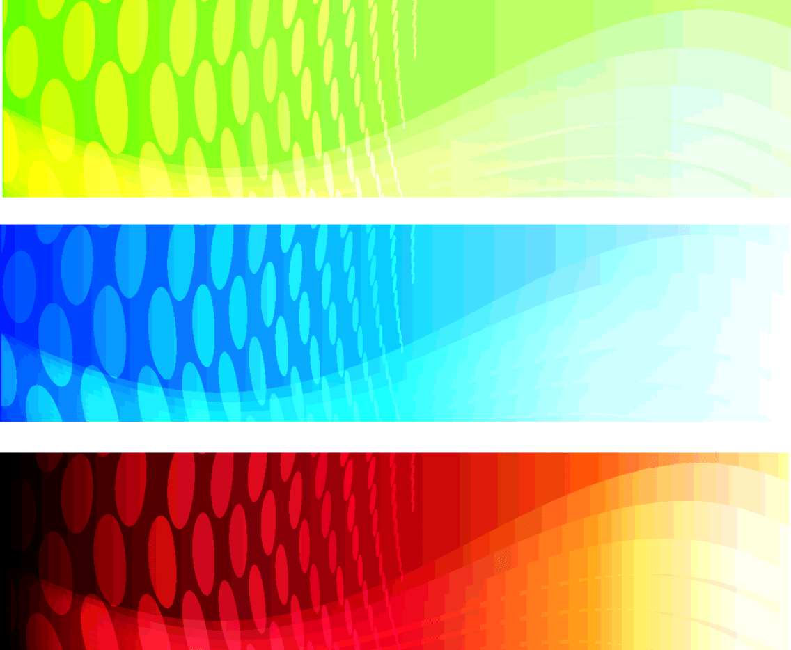 Vector Banner Set 4 FreeVectors