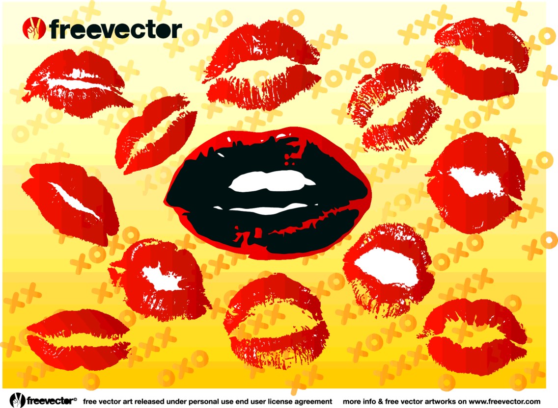 Kisses FreeVectors