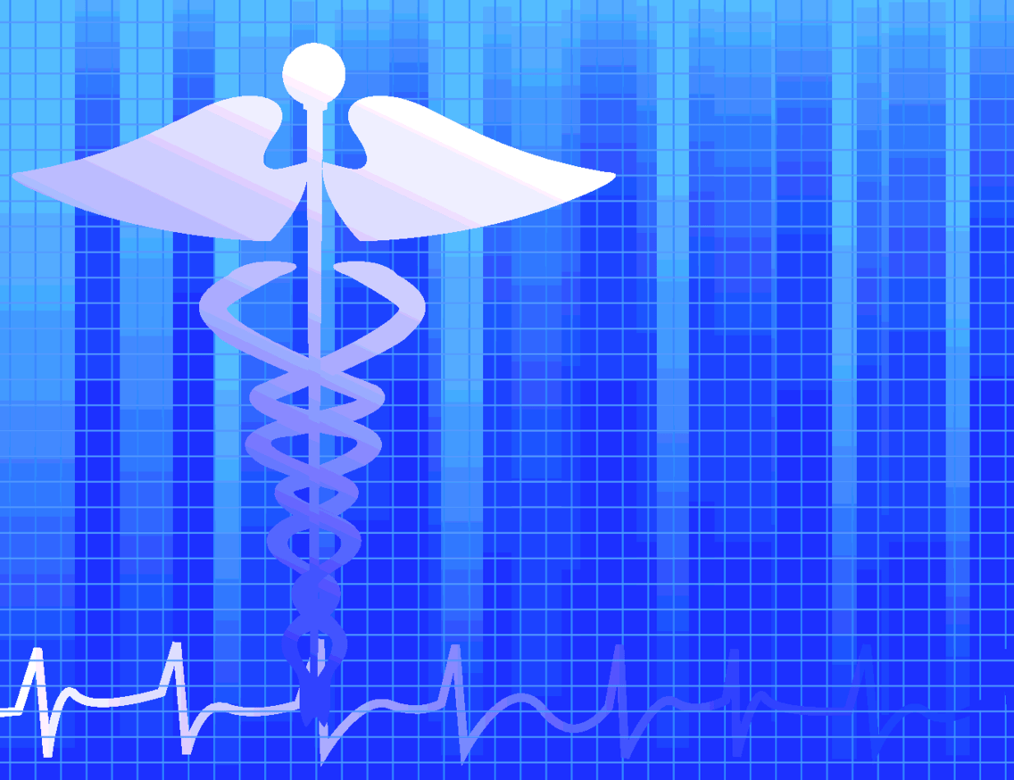 Medical Blue Background FreeVectors