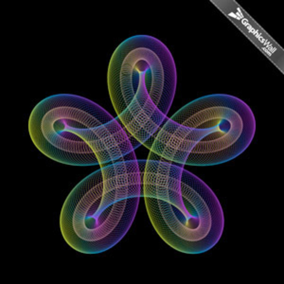Spiro Graphic Vector Art FreeVectors