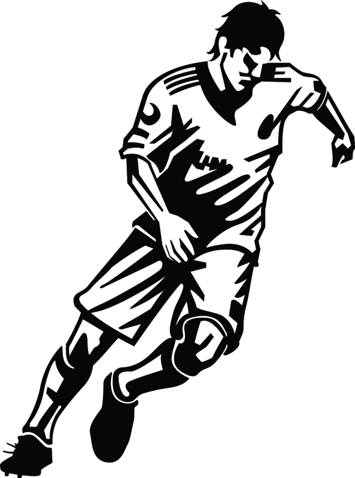 Soccer Player Free Vector FreeVectors