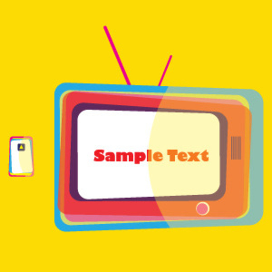 TV Business Card FreeVectors