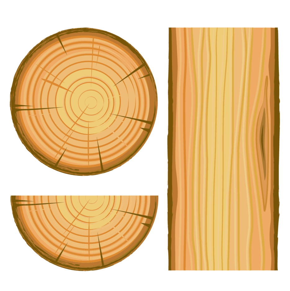 Wood Illustration Vector FreeVectors