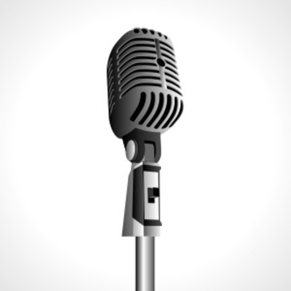 Vintage Microphone Vector FreeVectors