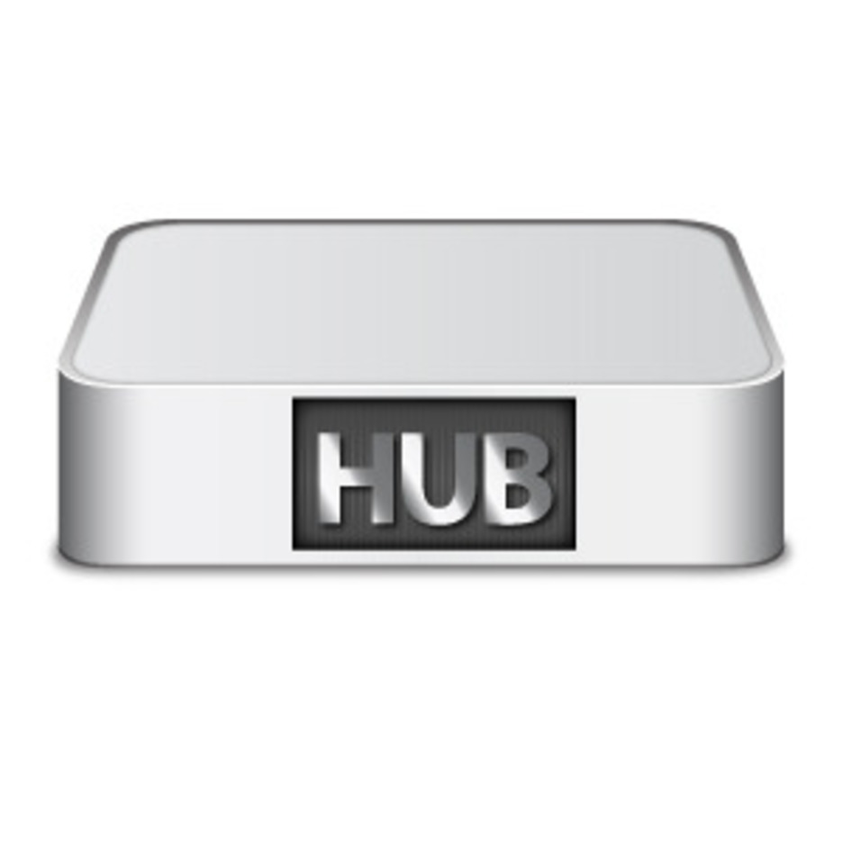 Hub Logo Icon FreeVectors
