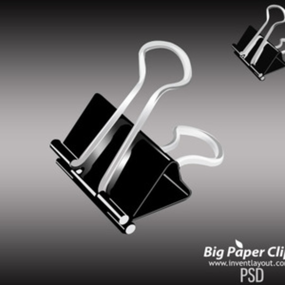 Big Paper Clip Psd FreeVectors