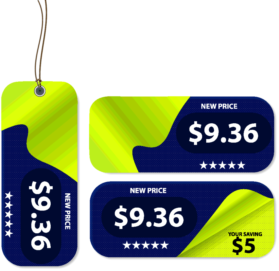 Free Vector Price Tags FreeVectors