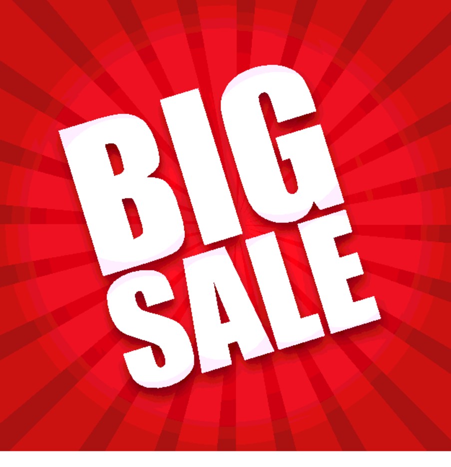 Sunburst Big Sale Vector Two FreeVectors