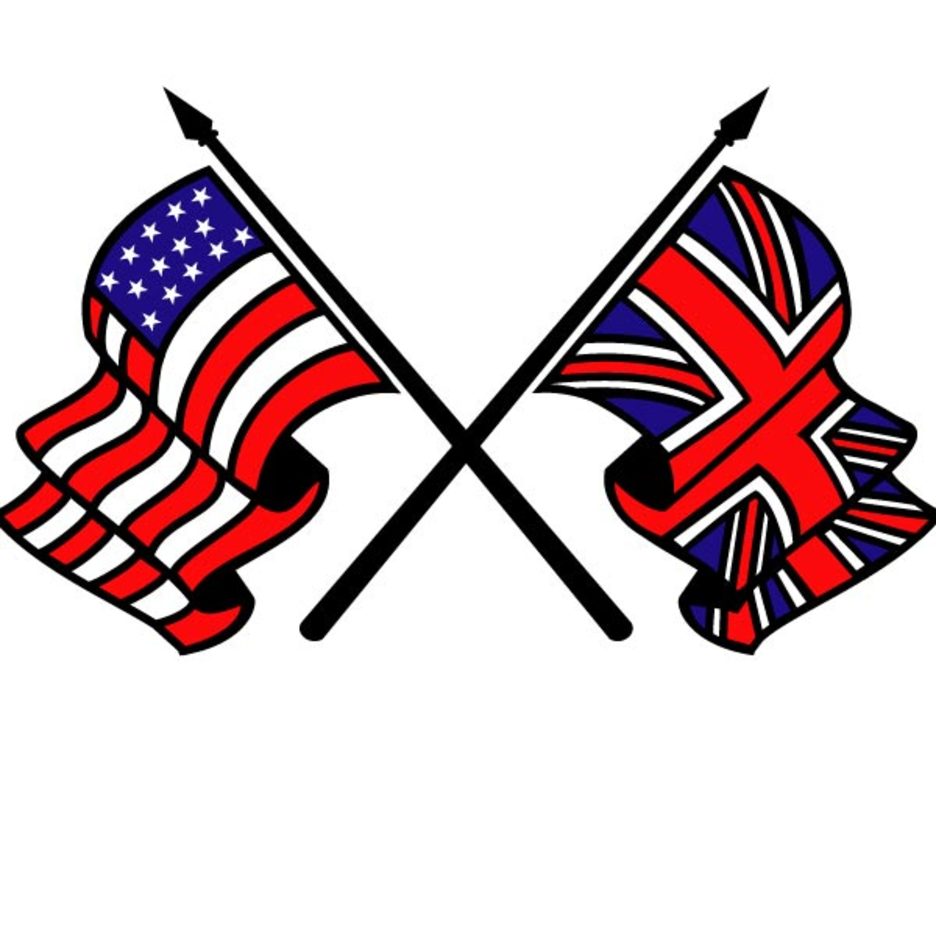 Free Vector Flags USA and Britain FreeVectors