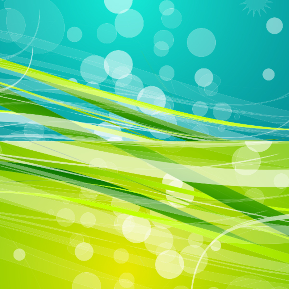 Green and Blue Background FreeVectors