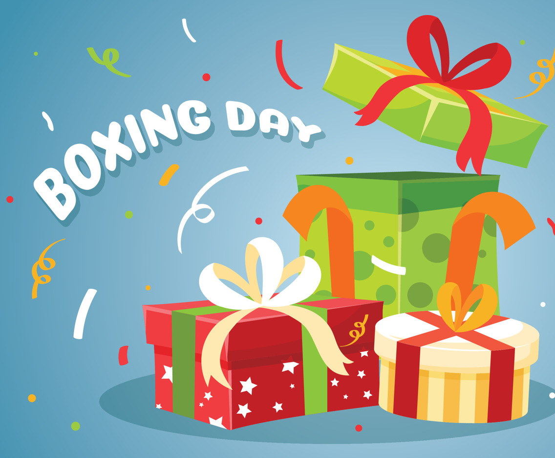 Boxing Day Christmas FreeVectors