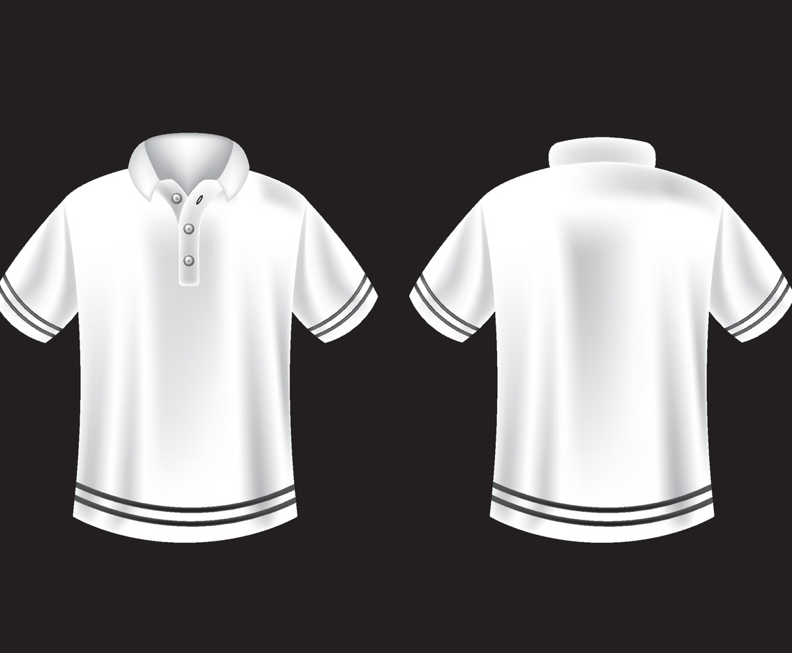 Polo Shirt 3D White Mock Up FreeVectors