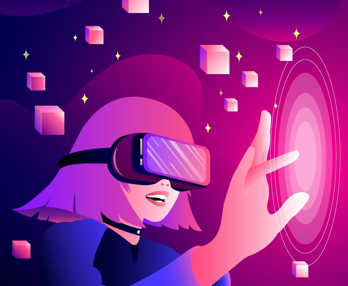 Virtual Reality Illustration