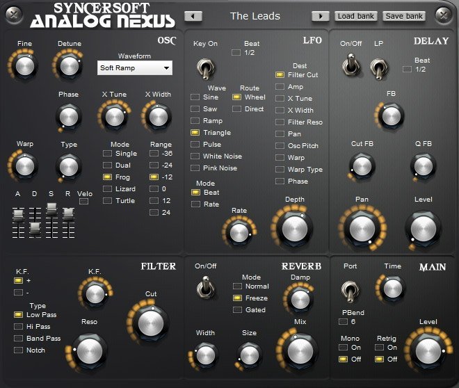 Analog Nexus FREE VST PLUGINS