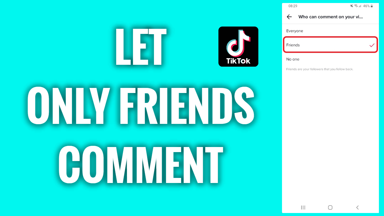 How to Let Only Friends Comment on TikTok? FreewaySocial(04)