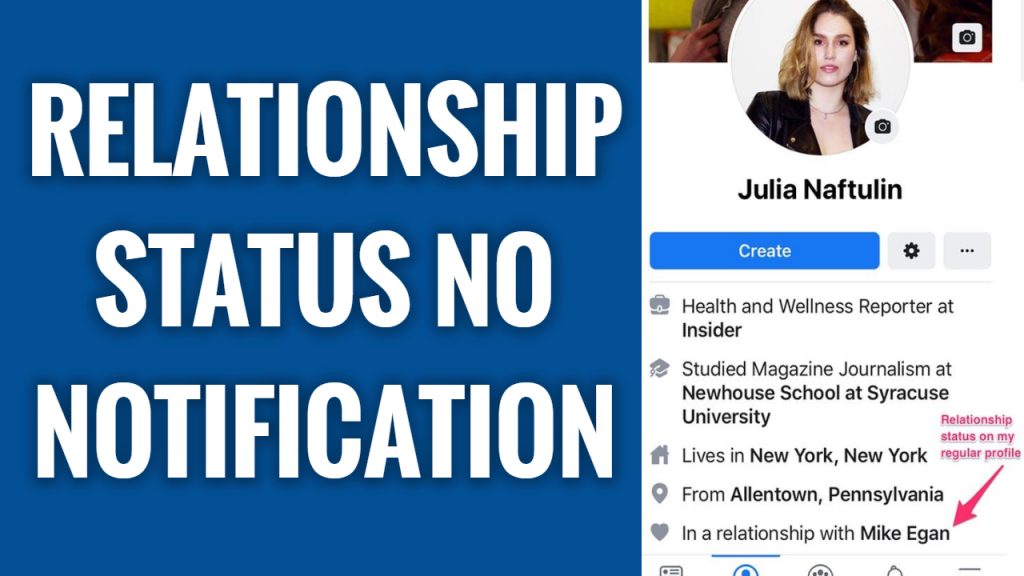 How to Change Facebook Relationship Status Without Notification