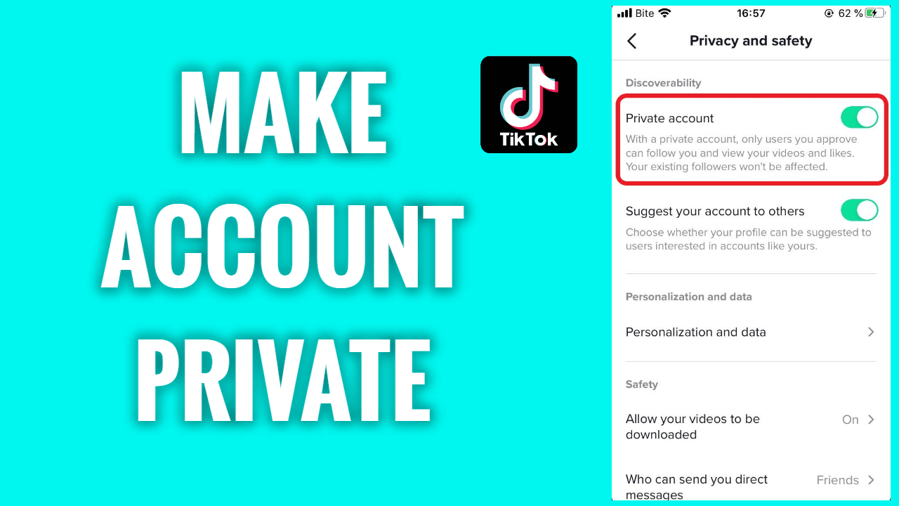 How to Make Your TikTok Account Private? FreewaySocial(06)