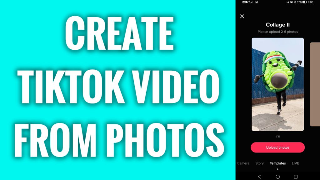 How to Create TikTok Video from Photos? FreewaySocial(03)