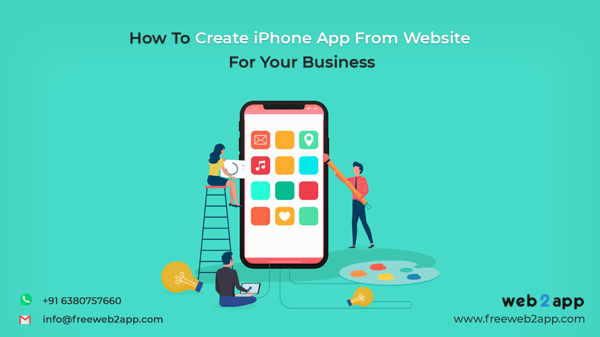 How To Create iPhone App From Website For Your Business Freeweb2app