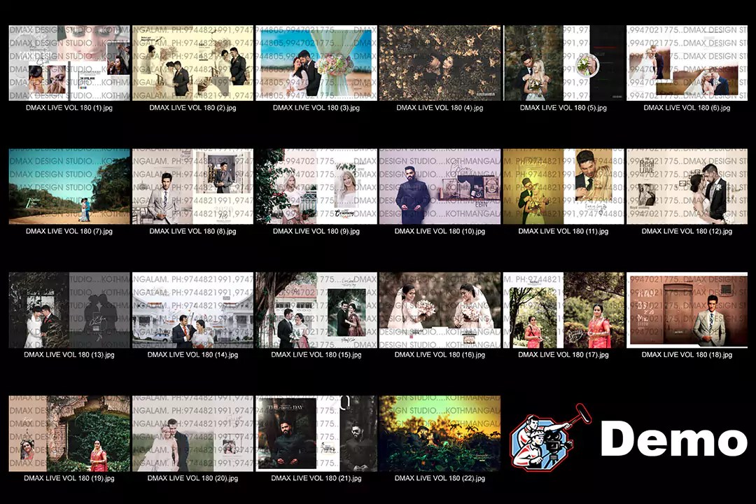 Creative Indian Wedding Album 12x36 Psd Templates 2020