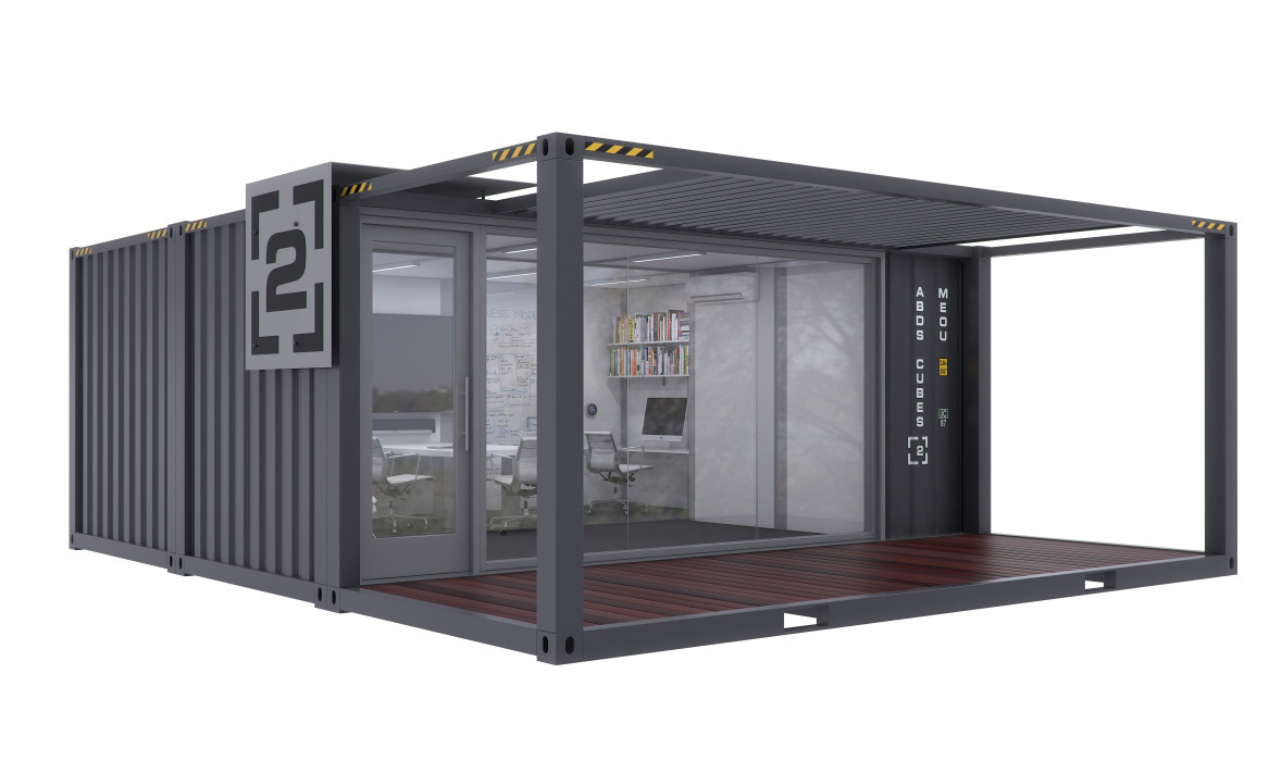 Container modular birou FREEWELD Constructii metalice Debitare metal Executie hale Container
