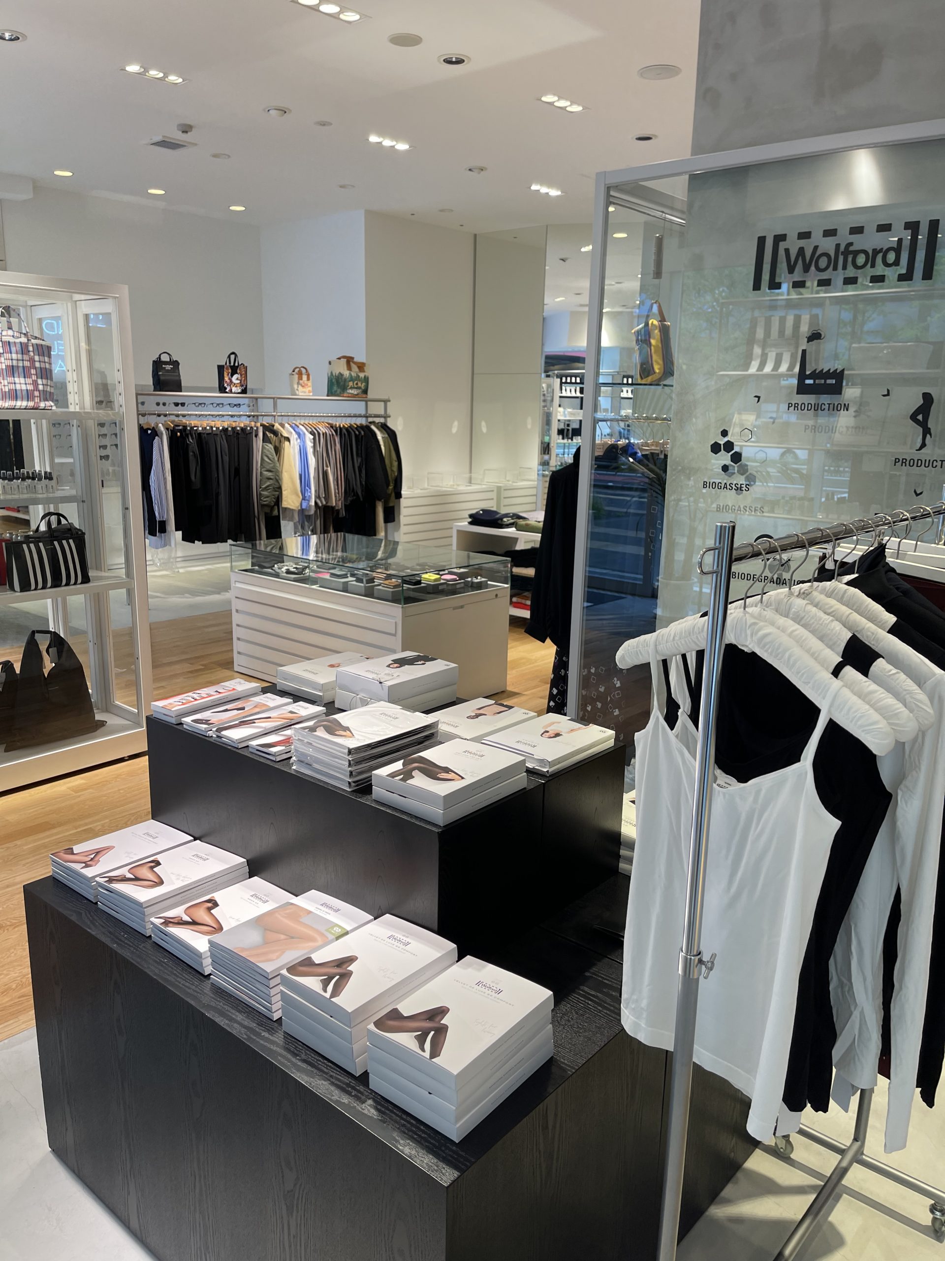 Wolford Cradle to Cradle Certified Collection AURORA POP UP STORE