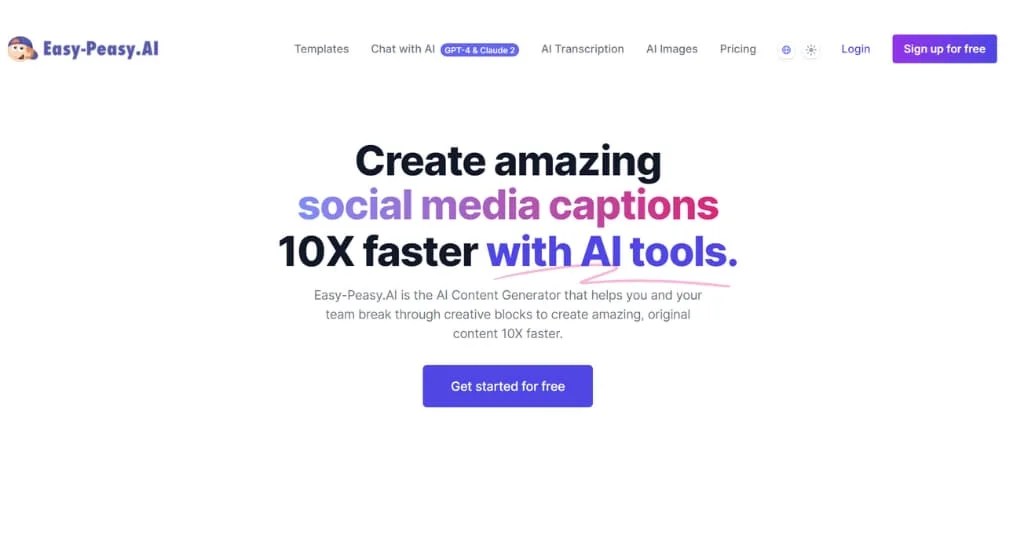 EasyPeasy.AI Details & Key Features FreeWithAI