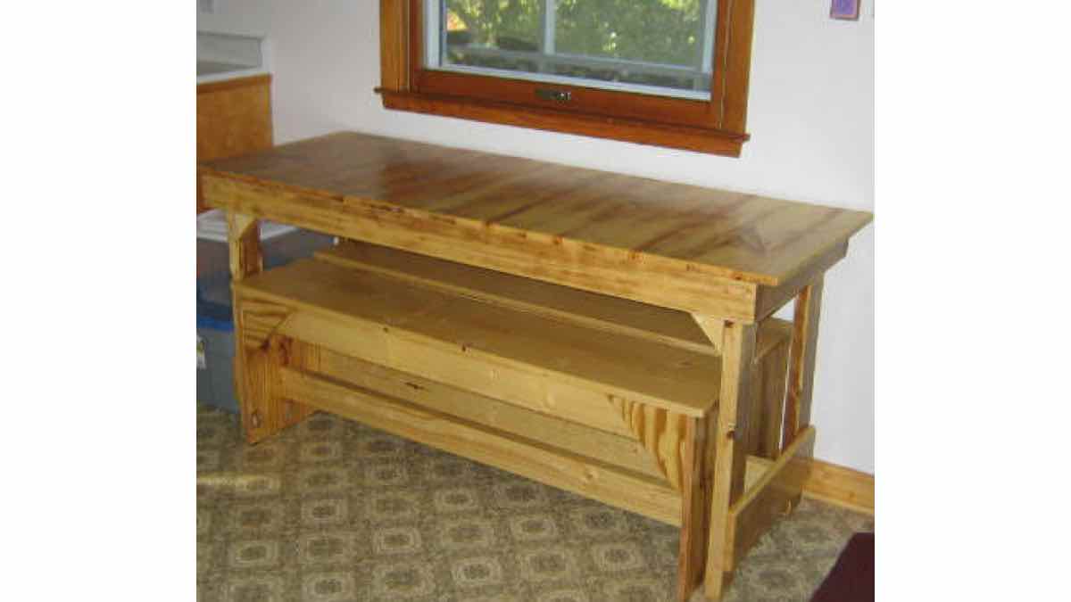 Nested Kitchen Table Free Woodworking