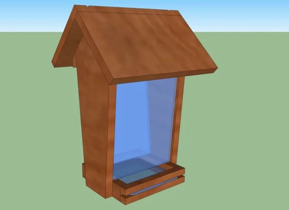 Hopper Bird Feeder Free Woodworking
