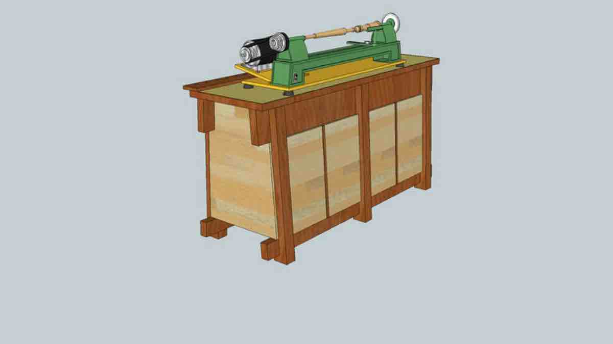 Lathe Bench Free Woodworking