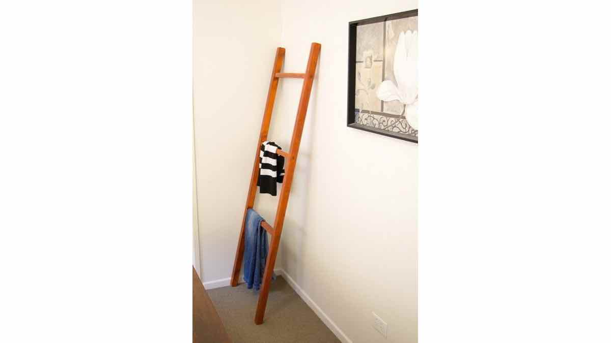 Wooden Ladder Shelf Free Woodworking