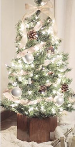 Geometric Christmas Tree Stand – Free Woodworking Plan.com