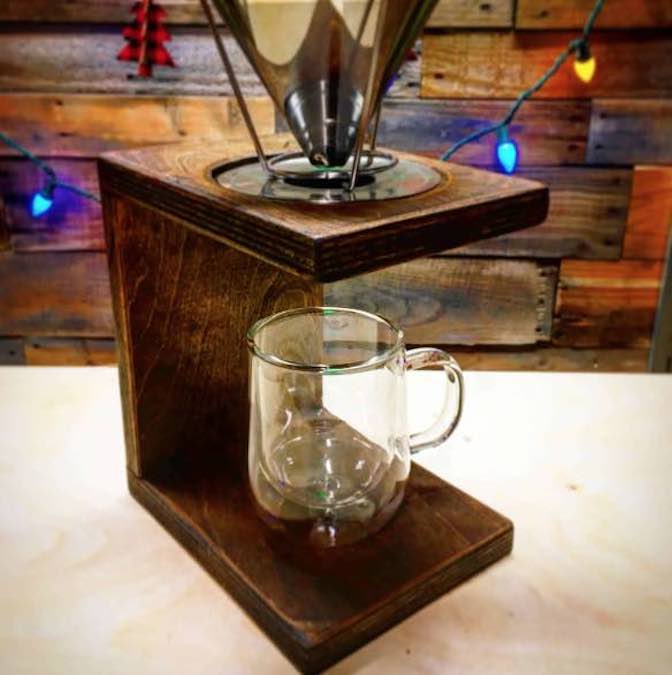 Pour Over Coffee Maker Free Woodworking
