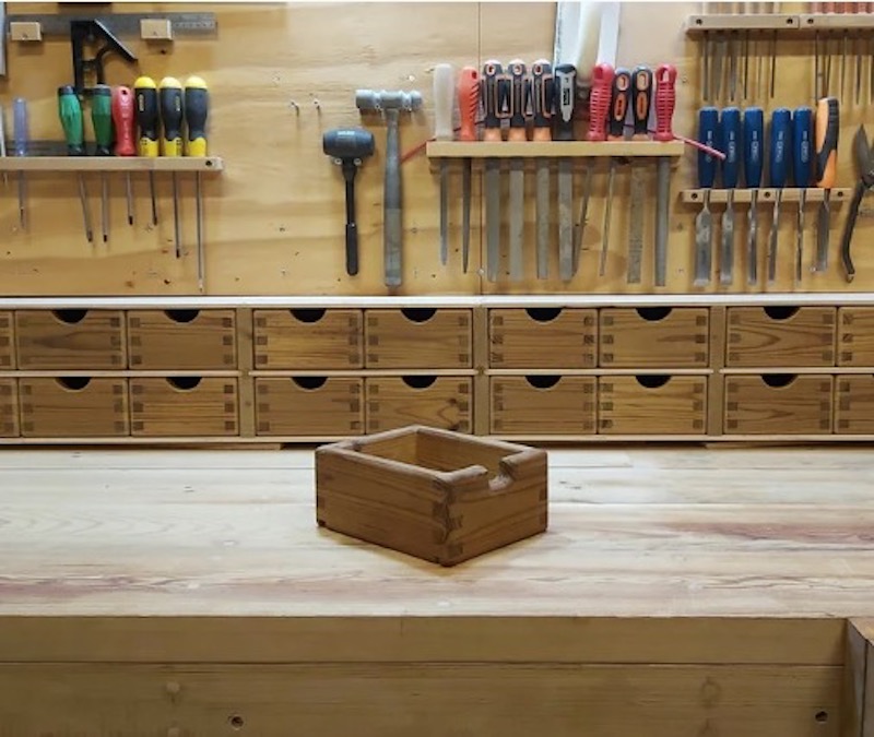 Small Parts Storage Box Free Woodworking