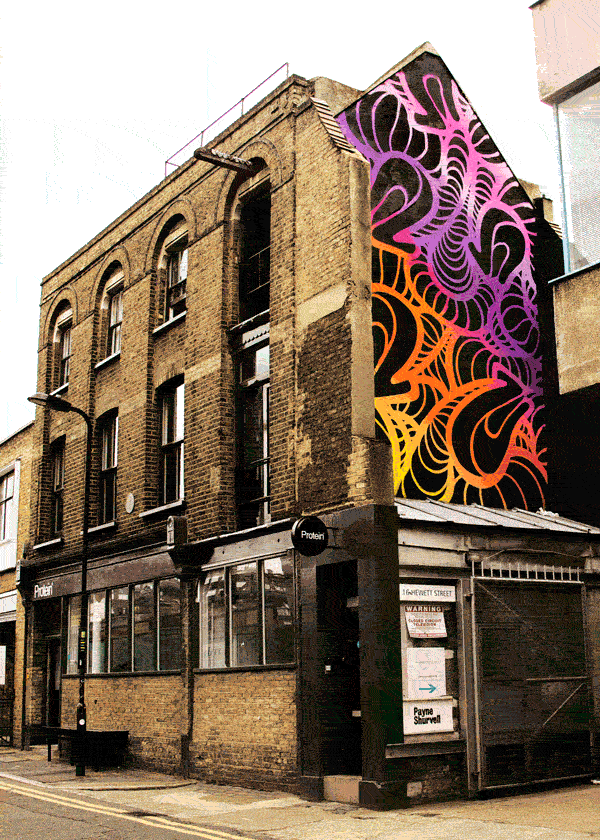 Animated GIF Wall and Building Art by INSA > FREEYORK