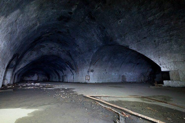 Eerie Photos Of Europe's Largest Underground Military Base By