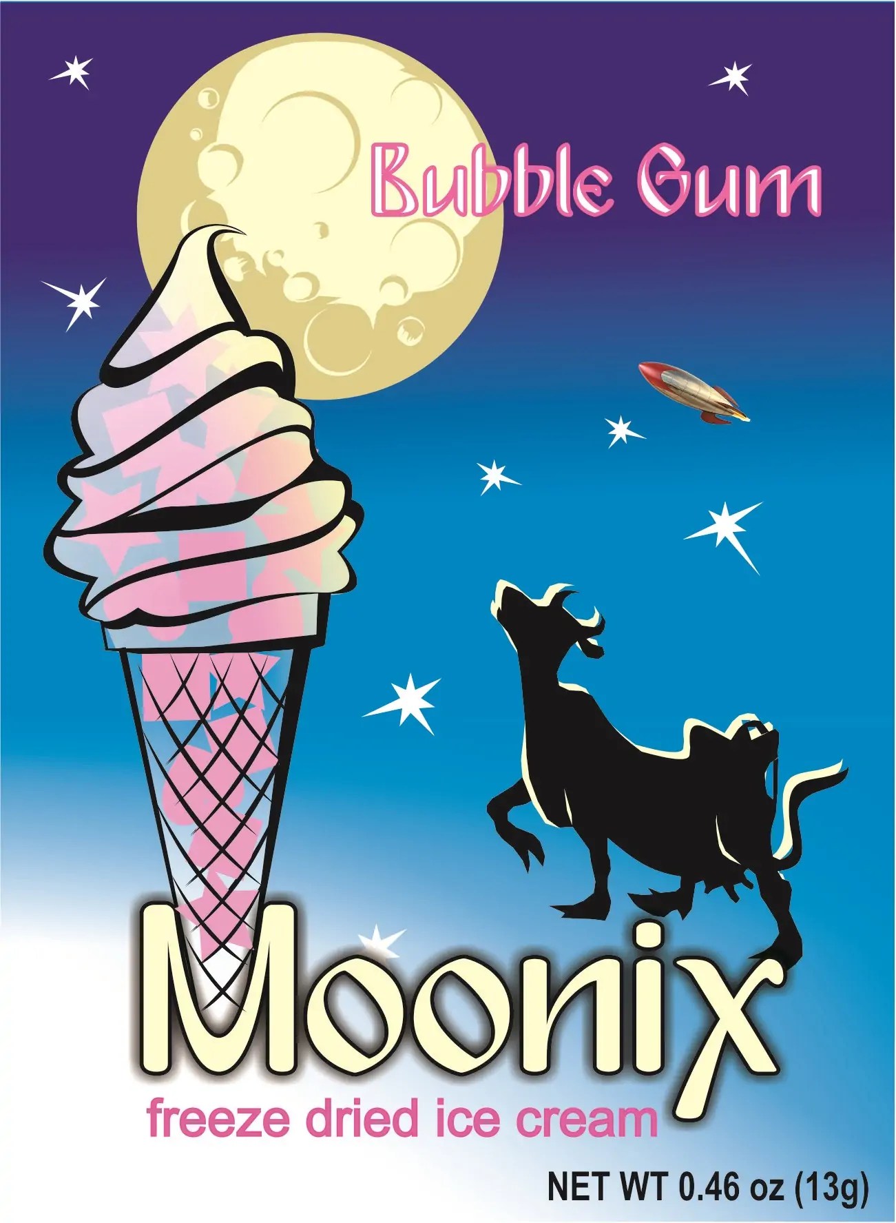 Freeze Dried Ice Cream Moonix Bubble Gum Freeze Dry Inc.