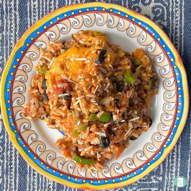 Spanish Rice Casserole (freezer meal) Freezer Meals 101