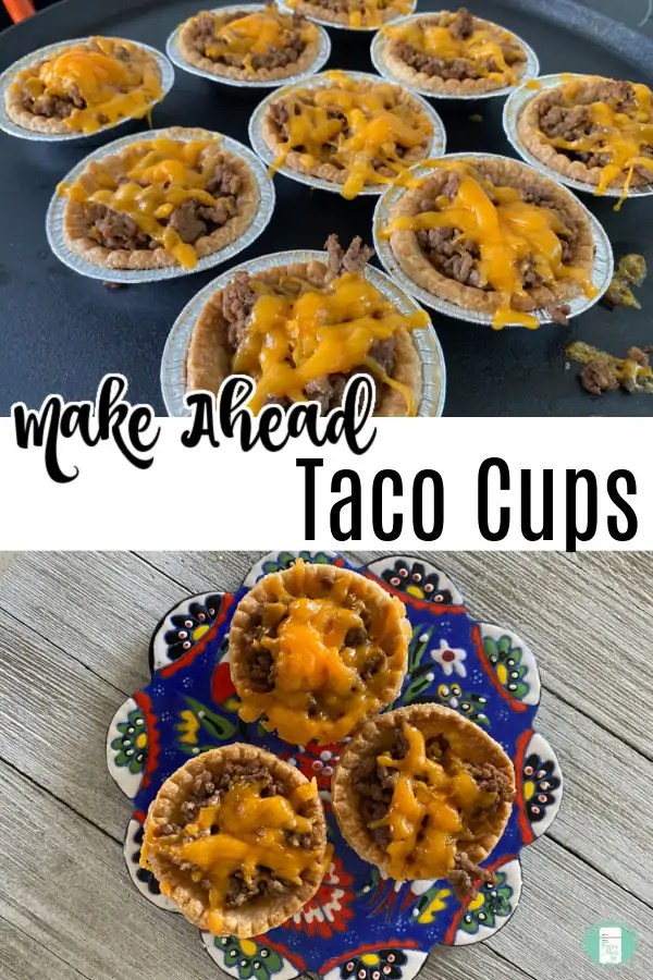 Easy Freezer Taco Cups Freezer Meals 101
