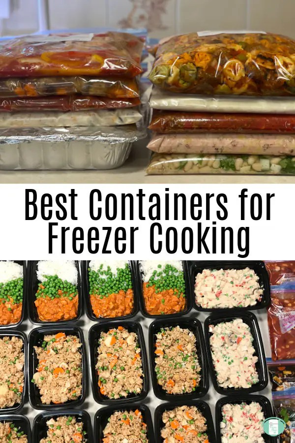 The Best Containers for Freezer Cooking Freezer Meals 101