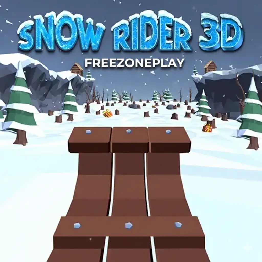 Play Snow Rider 3D unblocked 🕹️ unblocked game